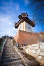 Uhrturm old clock tower in Graz Royalty Free Stock Photo