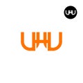 UHU Logo Letter Monogram Design Royalty Free Stock Photo