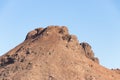 Uhud Mountain in Medina. Islamic pilgrimage places. Royalty Free Stock Photo