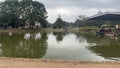 Uhuru Park water pond in Nairobi