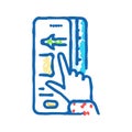 ui animation ux ui design icon doodle illustration Royalty Free Stock Photo
