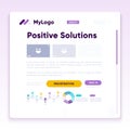 Ui dashboard. Ux app kit with finance graphs Royalty Free Stock Photo