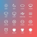 UI design elements icons