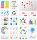 Ui, elements of infographics collection