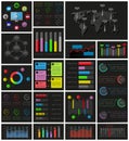 Ui, elements of infographics collection