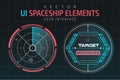 UI hud infographic interface web elements