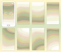 UI UX Design, abstract concept multicolored blend background with a color pastel curve line gradient Royalty Free Stock Photo