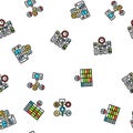 ui ux digital develop code app seamless pattern vector