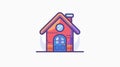 UI Web Home Icon for Basic Web Design and Development Projects Royalty Free Stock Photo