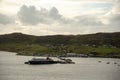 Uig bay in the isle of skye in the highlands of Scotland Royalty Free Stock Photo