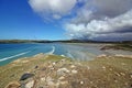 Uig beach, Isle of Lewis, Scotland Royalty Free Stock Photo