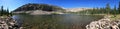 Uinta lake panorama Royalty Free Stock Photo