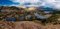 Uinta mountain lakes Royalty Free Stock Photo