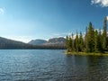 Uinta-Wasatch-Cache National Forest, Mirror Lake, Utah, United States, America, near Slat Lake and Park City Royalty Free Stock Photo