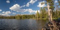 Uinta-Wasatch-Cache National Forest, Mirror Lake, Utah, United States, America, near Slat Lake and Park City Royalty Free Stock Photo