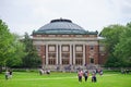 UIUC campus building Royalty Free Stock Photo