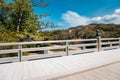 Uji Bridge at Ise Grand Shrine Naiku in Mie, Japan