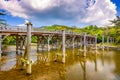 The Uji Bridge of Ise, Japan Royalty Free Stock Photo