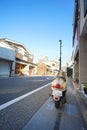 Peaceful scene of Uji downtown close to Uji JR Station