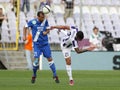 Ujpest vs. MTK OTP Bank League football match Royalty Free Stock Photo