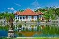 Ujung Water Palace showplace in Karangasem Regency. Bali, Indonesia Royalty Free Stock Photo