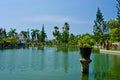 Ujung Water Palace showplace in Karangasem Regency. Bali, Indonesia Royalty Free Stock Photo