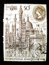 UK, circa 1980: international stamp exhibition