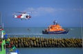 UK Coastguard rescue service operation