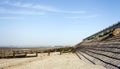 UK coastline Southend beach Essex Royalty Free Stock Photo