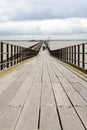 Uk coastline southend pier Royalty Free Stock Photo