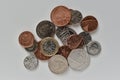 Uk loose Coins, currency.