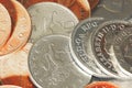 Uk Coins - Shiny Royalty Free Stock Photo