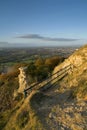 UK, Cotswolds, Leckhampton Hill Royalty Free Stock Photo