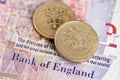 UK Currency Banknotes and Coins. British Pound Sterling Money Banknotes UK