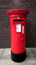 UK English Classic Red Post Box