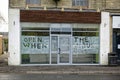 A UK Fish & Chip shop closed due to Covid 19 Royalty Free Stock Photo