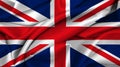 UK flag - Great Britain Royalty Free Stock Photo