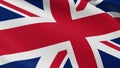 uk flag united kingdom union jack london sign Royalty Free Stock Photo