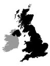 Uk and ireland map