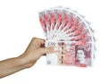 UK money british pounds Royalty Free Stock Photo