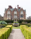 UK Norfolk Sandringham Estate 2019 April 23: North Elevation detail of the Sandringham House