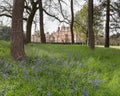 UK Norfolk Sandringham Estate 2019 April 23: View of the Sandringham house and grounds
