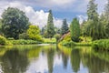 UK, Norfolk, Sandringham, 2016, June, 15: The gardens of the Que