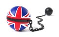 UK tied to a Ball and Chain