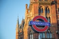 UK Underground sign-3 Royalty Free Stock Photo