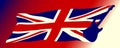 Union Jack Flag With Guitar