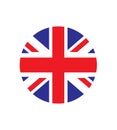 UK. Union Jack. Flag of United Kingdom. Official colors. Correct proportion. Royalty Free Stock Photo