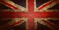 UK United Kingdom Union Jack flag mosaic texture background Royalty Free Stock Photo