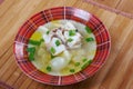 Ukha. Russianl fish soup