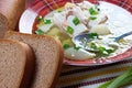 Ukha. Russianl fish soup.